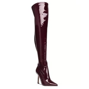 Steve madden Vava Vanquish pointy toe over the knee high heel boot